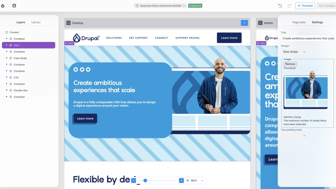 Drupal Experience Builder